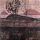 Sundown by Egon Schiele